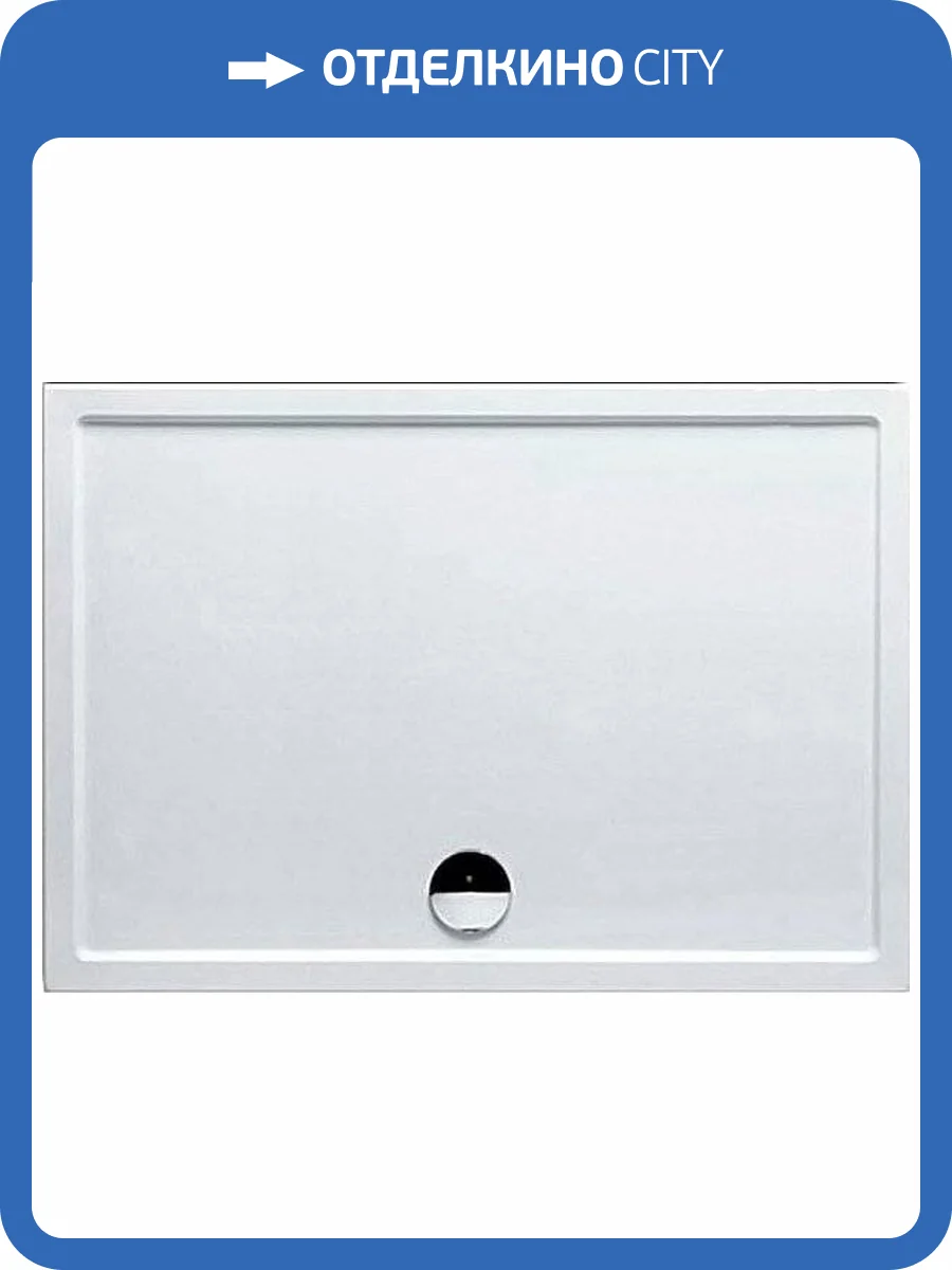 Поддон для душа Riho 254 с панелью и ножками 120x90 см фото 4