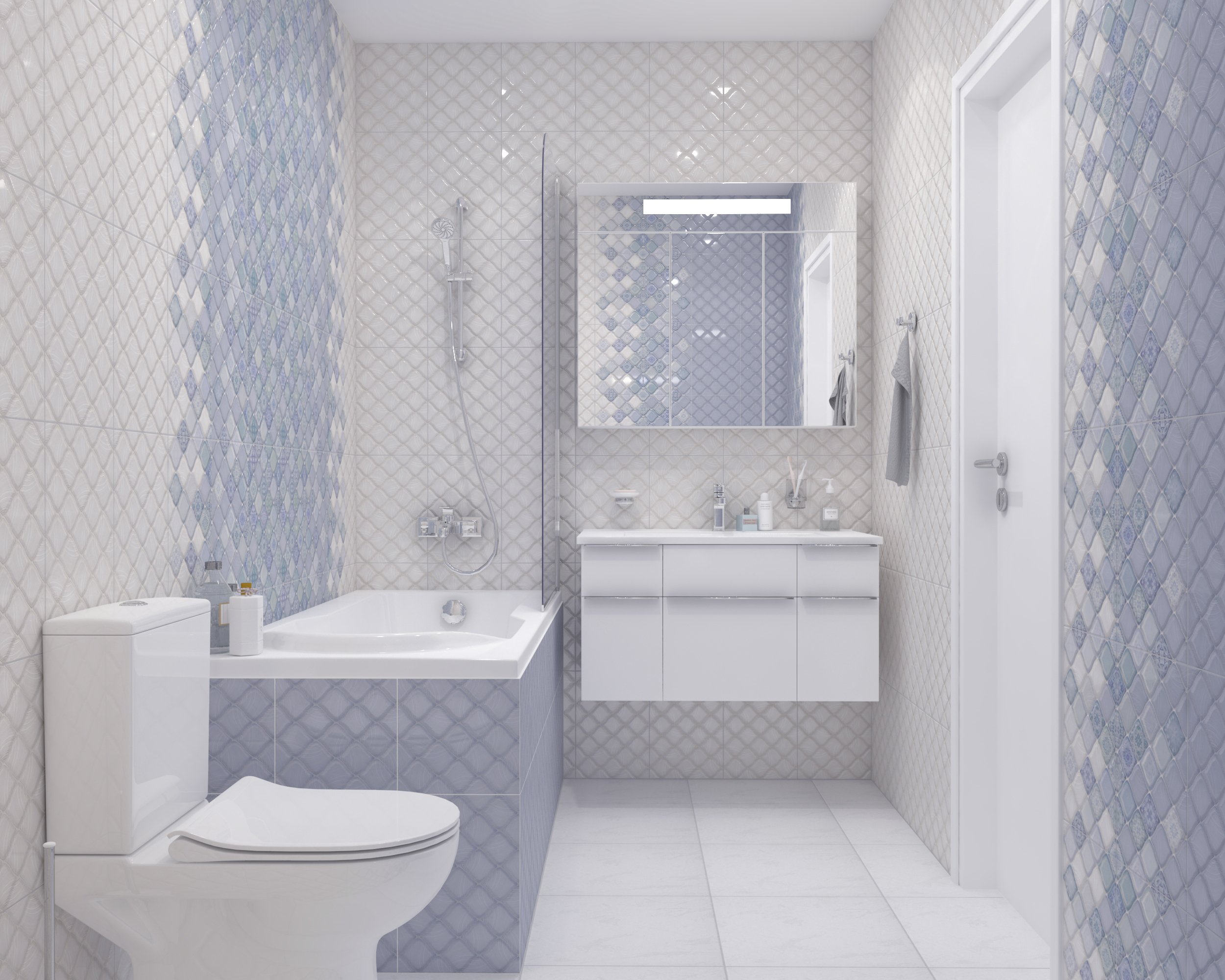 Alma Ceramica Morela blue фото 3
