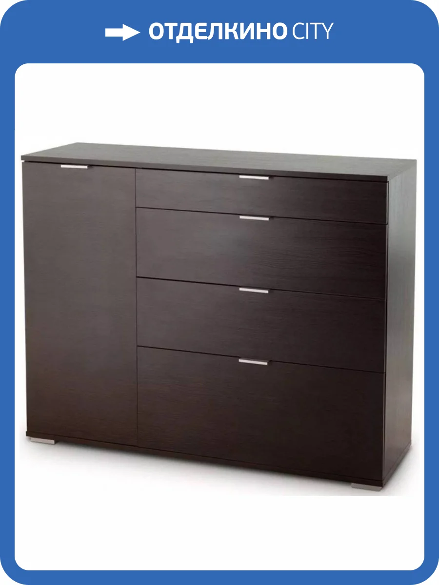 Комод Вентал Нк-3 Венге фото 2