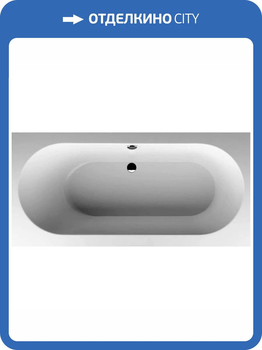 Квариловая ванна Villeroy&Boch Oberon alpin UBQ199OBE2V-01 190x90 фото 16