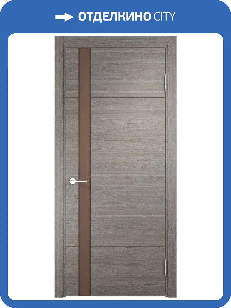 Межкомнатная дверь Verda Турин 3 ДО (Дуб шервуд вералинга) 2000x800 фото 2