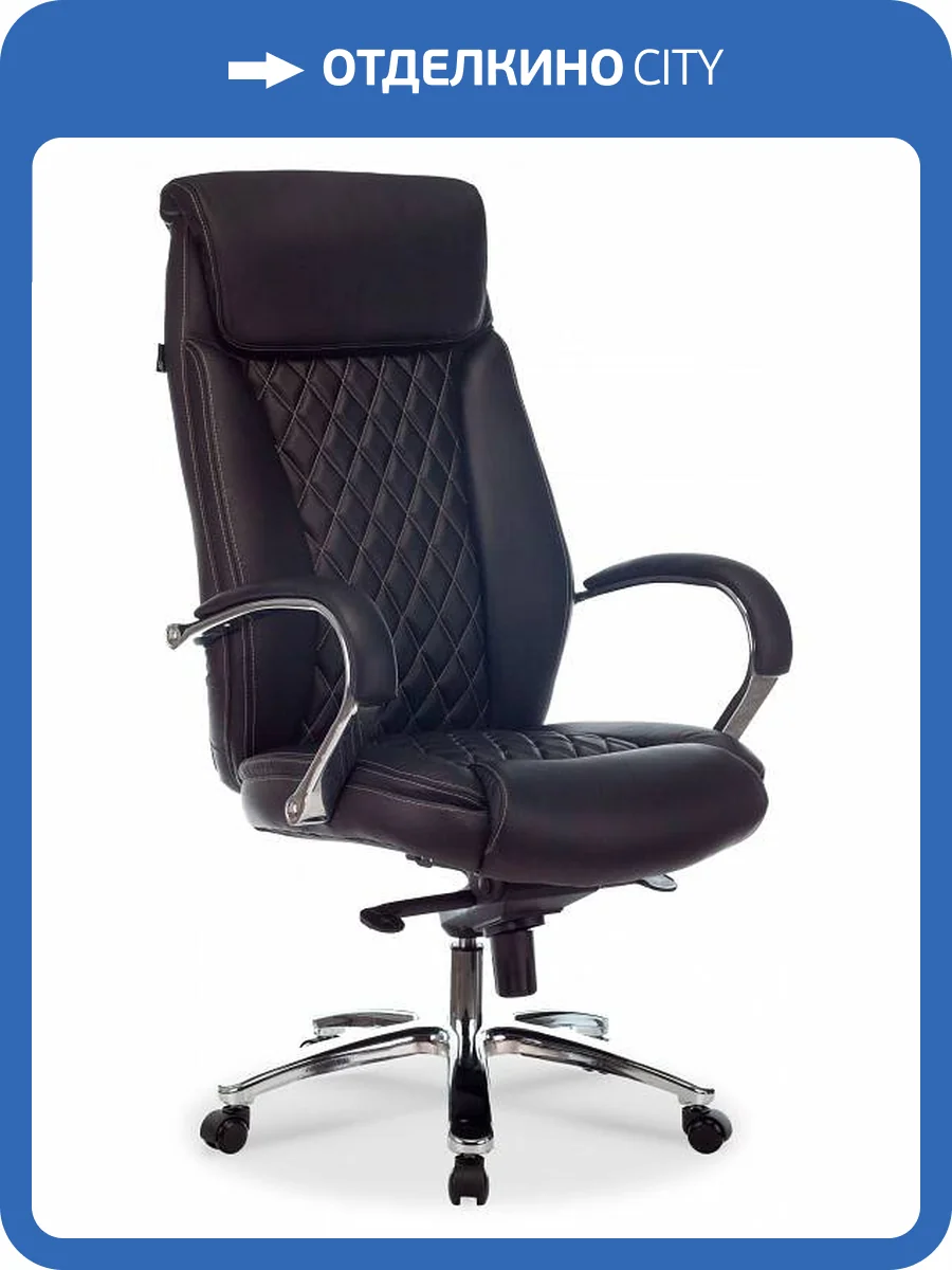 Кресло для руководителя Бюрократ T-9924SL 1520900 черный фото 7