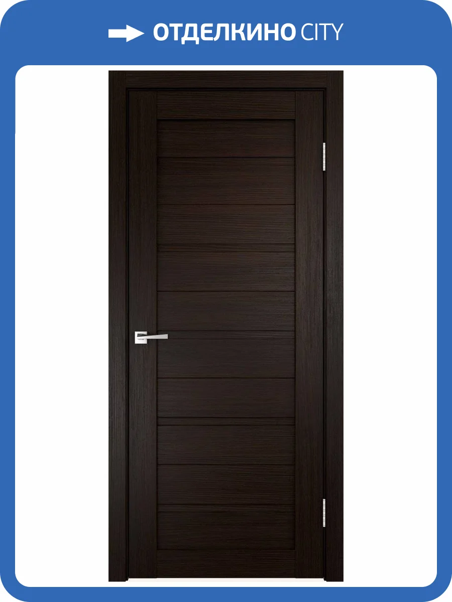 Дверное полотно экошпон VellDoris DUPLEX глухое VD012700 Глухое Венге 600x2000 фото 2
