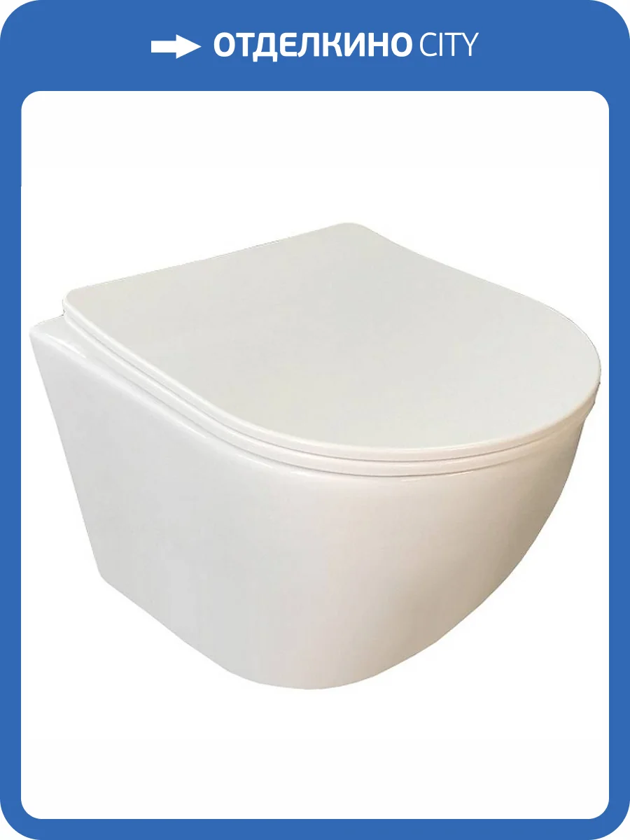 Унитаз подвесной Comforty 00-00003086 103 с крышкой-сиденьем микролифт фото 7