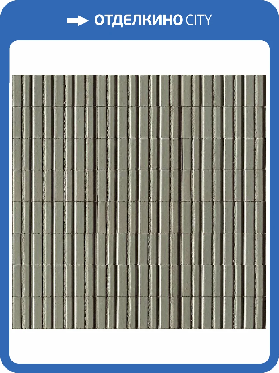 Керамогранит Ragno Glace RAEN Struttura 3D Raye Muschio Glossy 7.5x20 фото 7