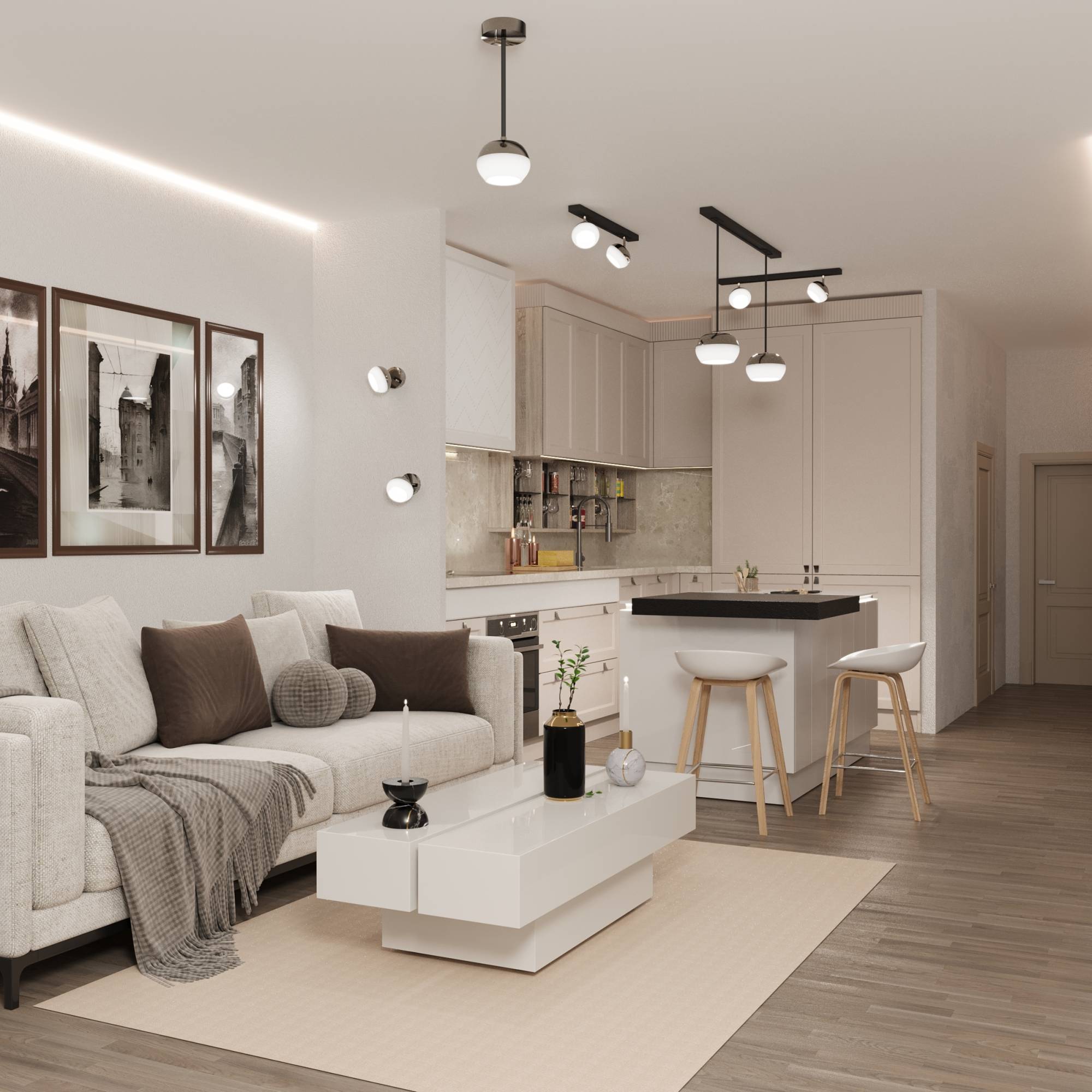 Подвесной светильник IEK 4012 LT-UCB0-4012-GX53-1-K23 фото 2