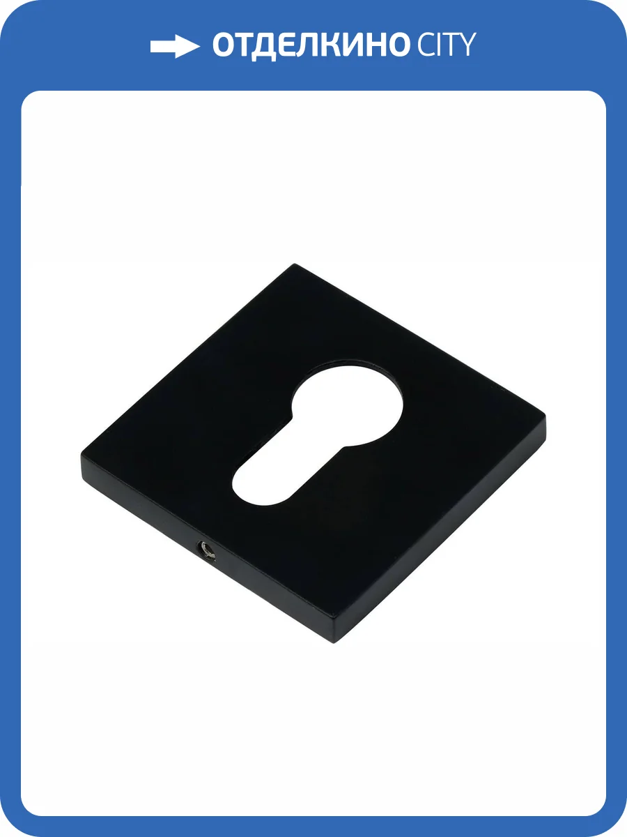 Дверная накладка Bussare B0-40 BLACK черный фото 2