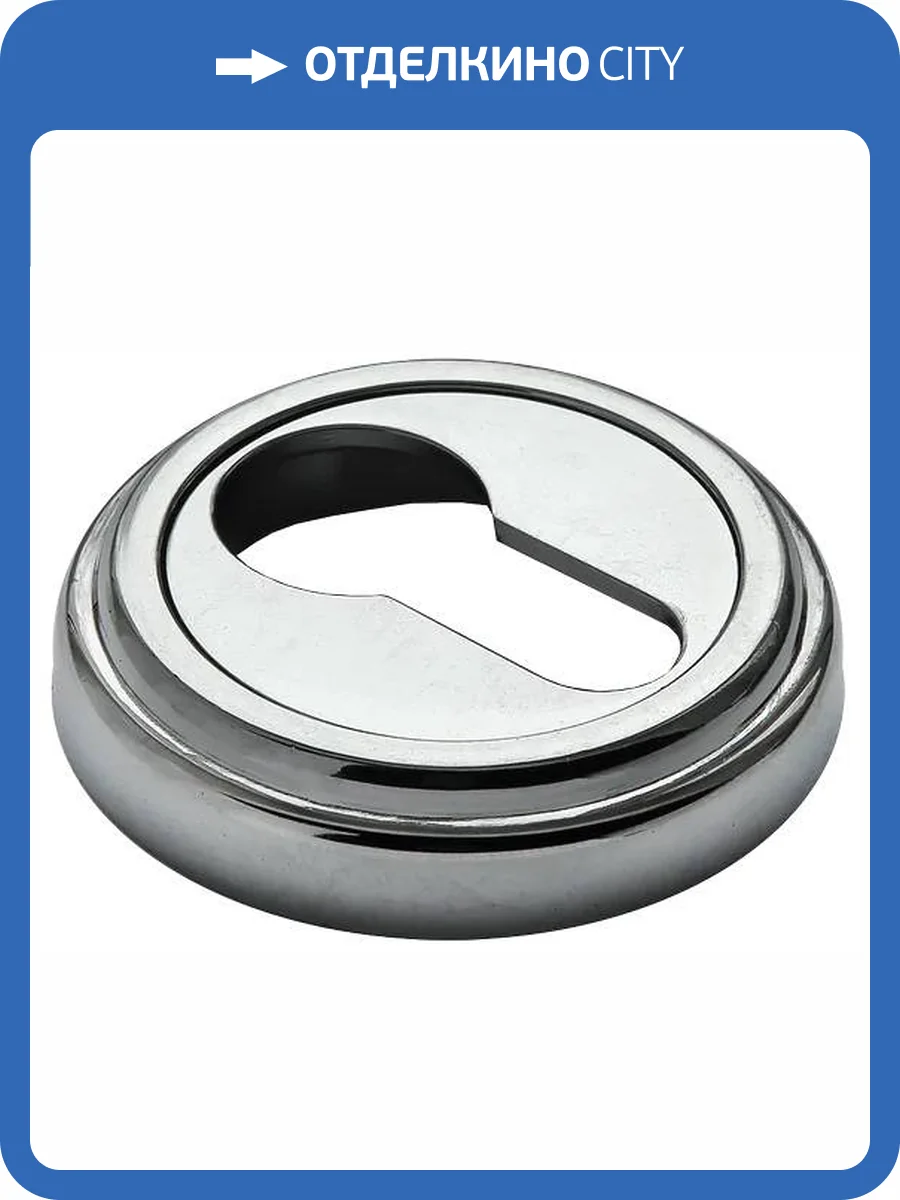 Накладка на цилиндр Morelli MH-KH-CLASSIC PC (Хром) фото 3