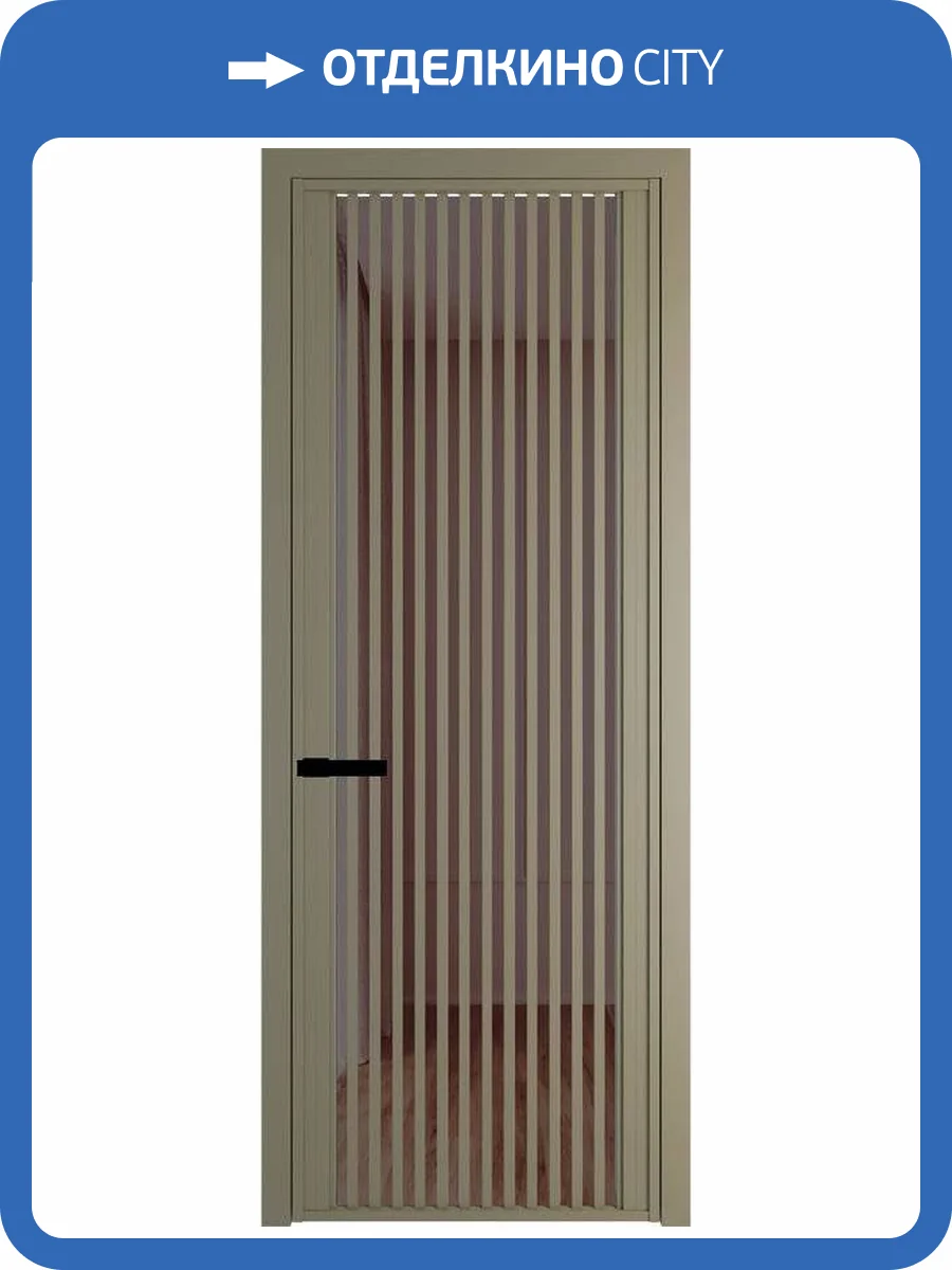 Межкомнатная дверь Profil Doors 3 AGP цвет профиля Шампань, стекло безопасное 6 мм золотистая бронза 800x2000 фото 2