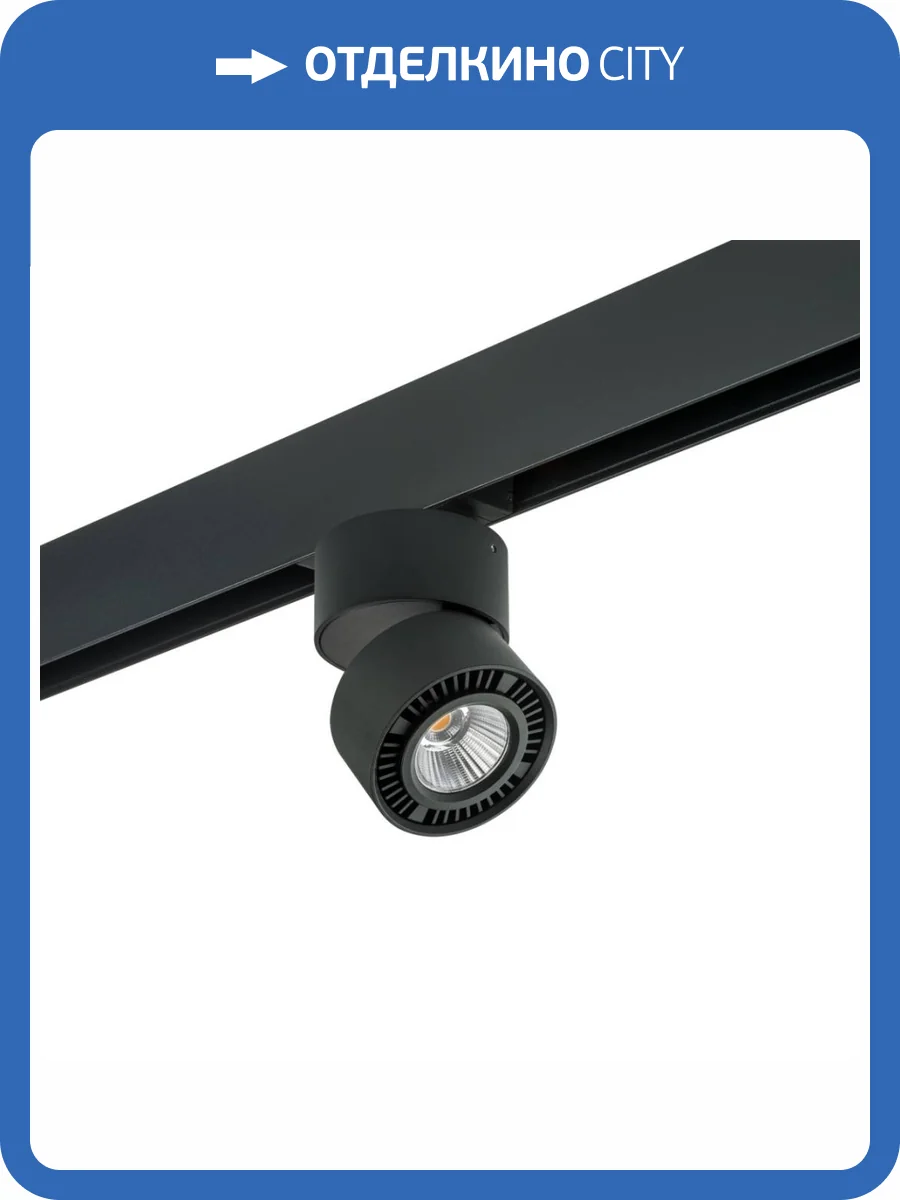 Трековый светодиодный светильник Lightstar Forte Muro (595061+214817) PRO214817 фото 2