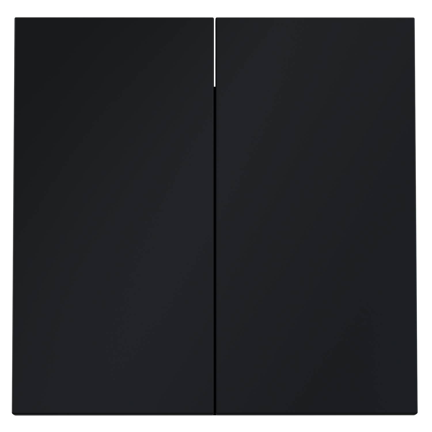 Клавиши для 2-клавишного выключателя Voltum S70 VLS000307 графит фото 2