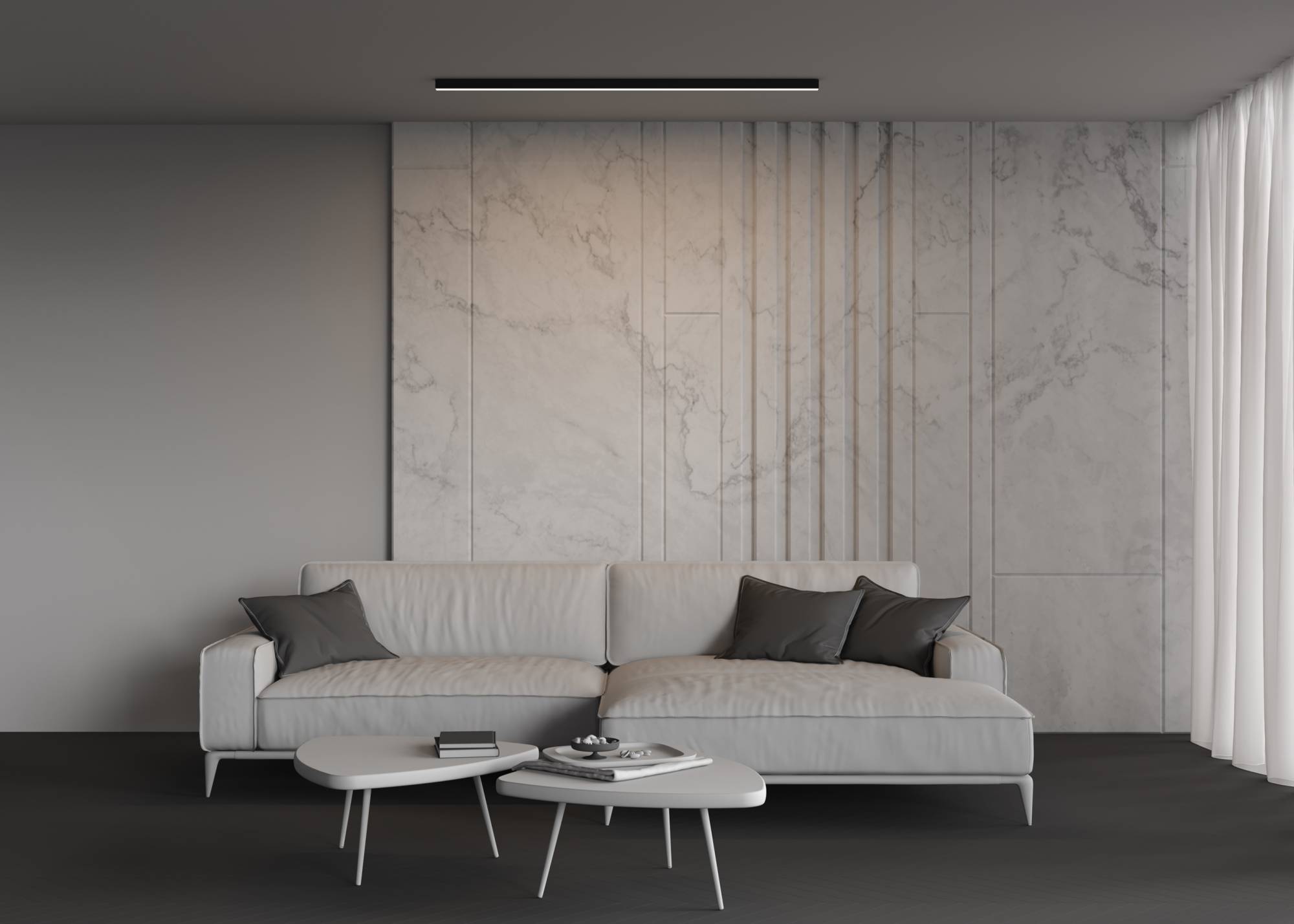 Потолочный линейный светодиодный светильник Technical LL311014 фото 7