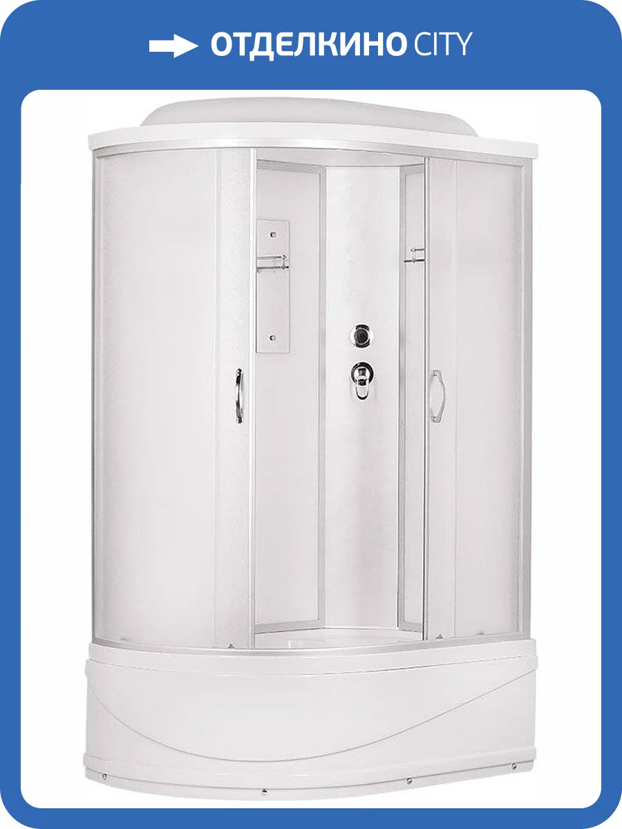 Душевая кабина Erlit Comfort ER3512TPR-C3-RUS с высоким поддоном, с сиденьем фото 10