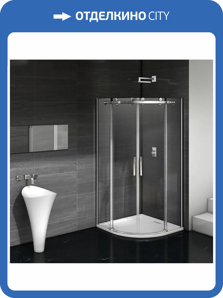 Душевой уголок Good Door Galaxy R-TD-90-C-CH фото 6