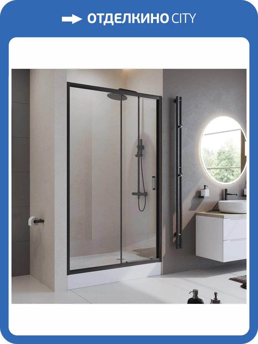 Душевая дверь BelBagno Uno 195 BF-1-160-C-Cr фото 6