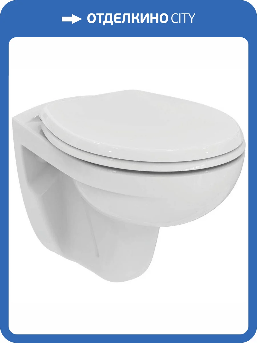 Унитаз подвесной Ideal Standard Eurovit K881201 безободковый фото 9