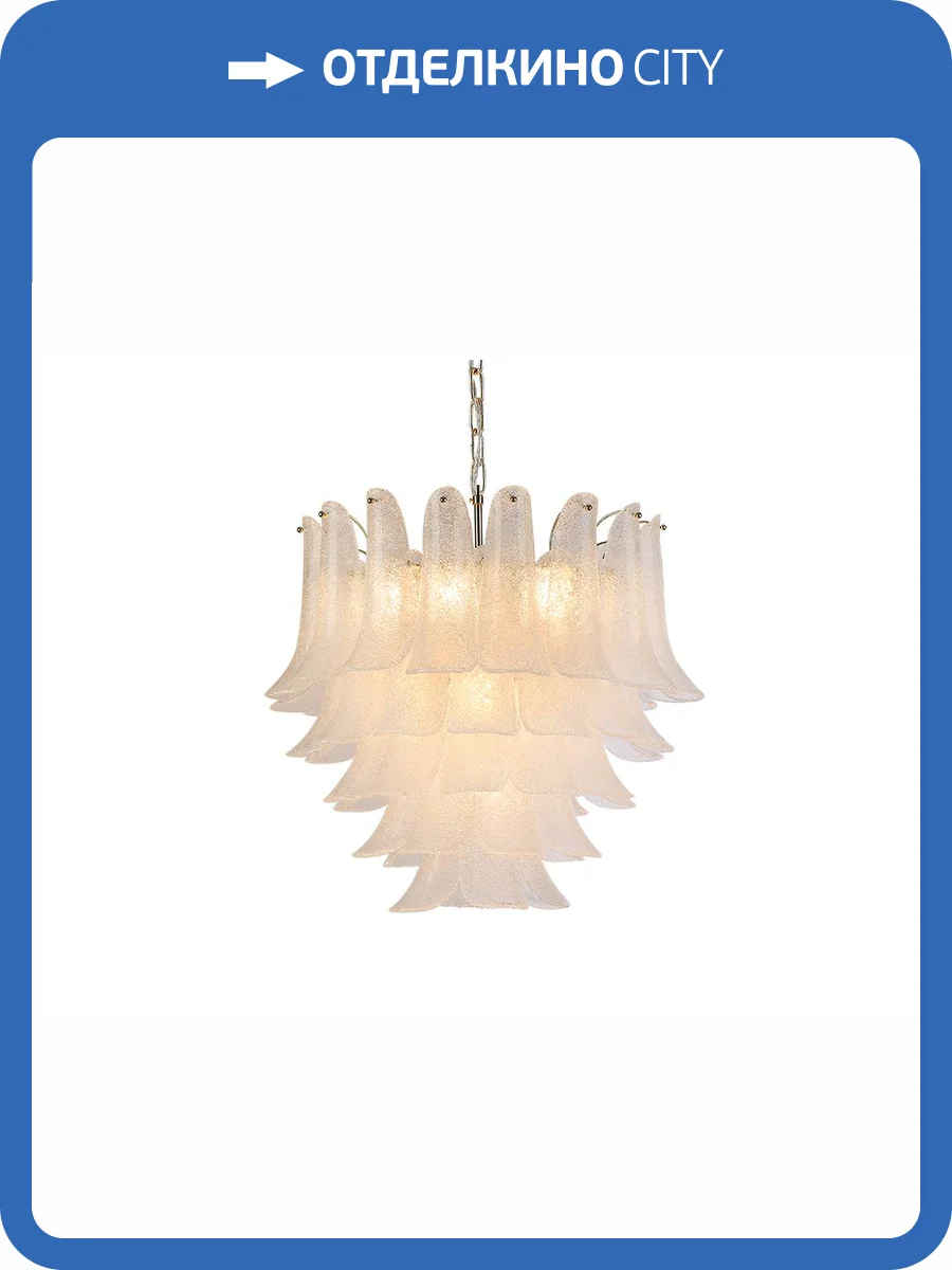 Люстра Newport 8800 8810/C gold white фото 2