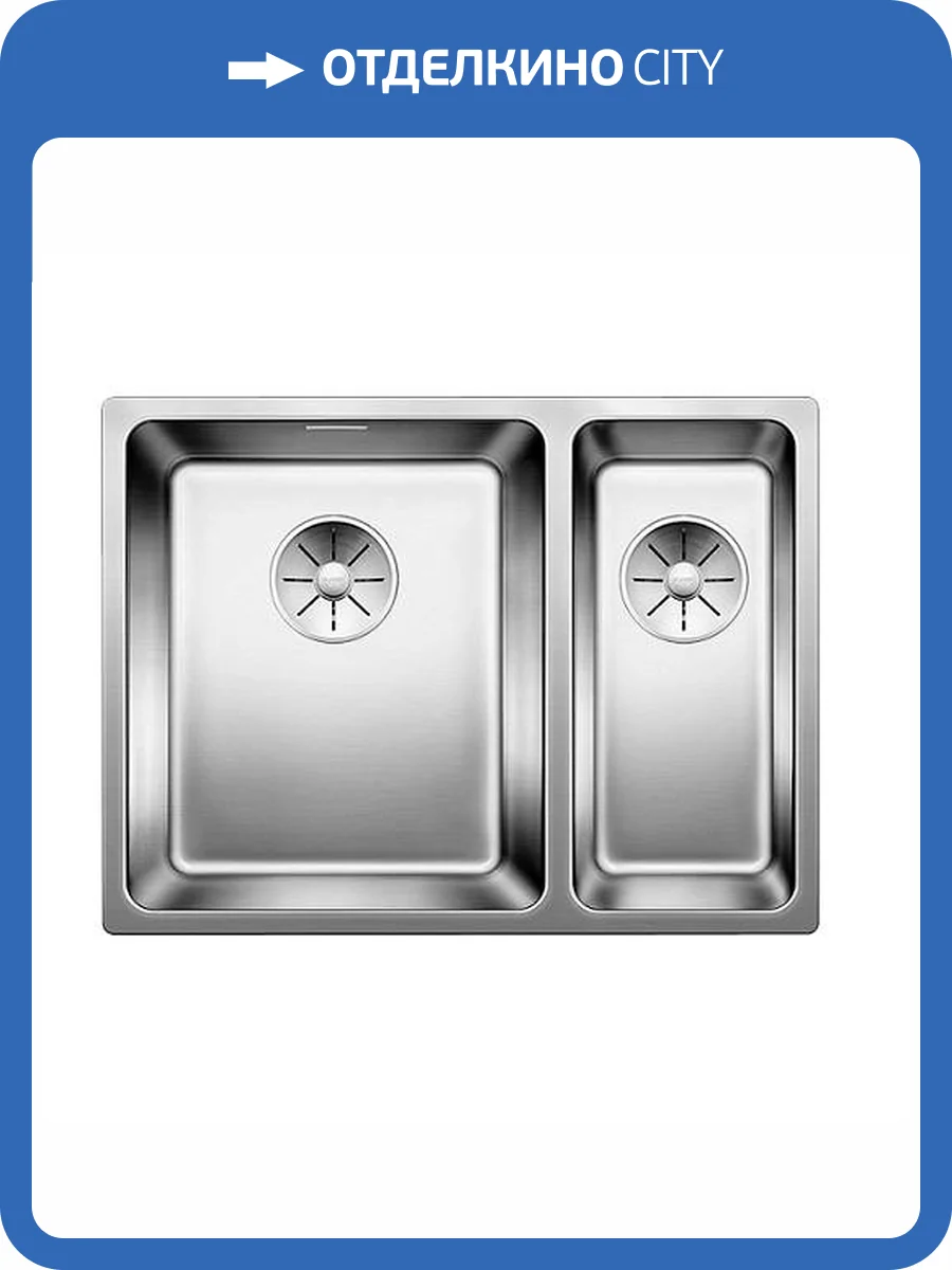 Мойка кухонная Blanco Andano 340/180-IF 522975 нержавеющая сталь фото 5
