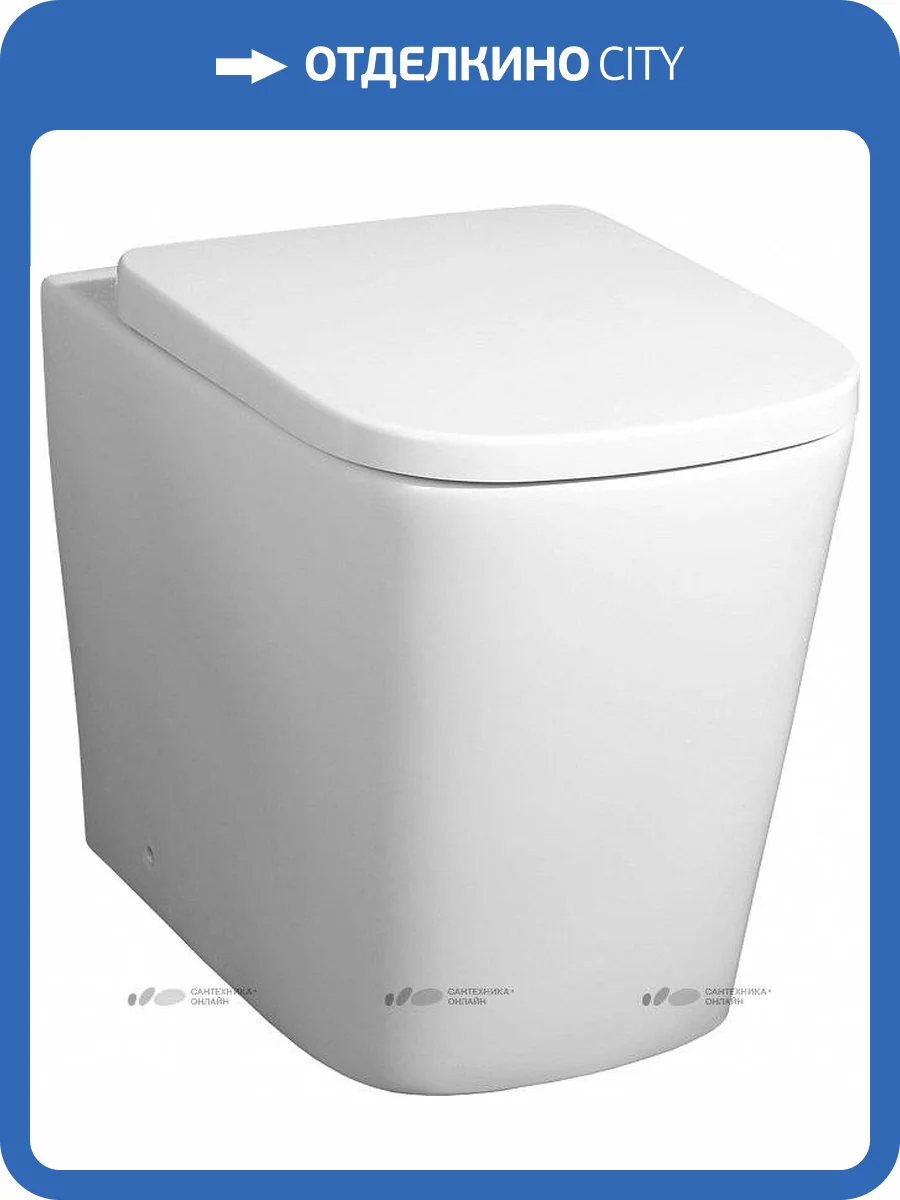 Чаша для унитаза приставного BelBagno Albano безободковая фото 4