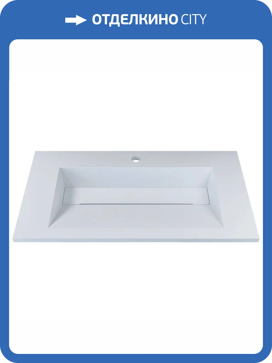 Раковина Uperwood Next 2900000091 70 см, белая глянцевая фото 8