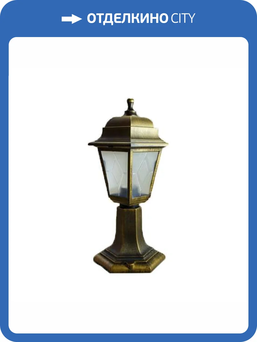 Уличный напольный светильник Uniel UUL-A01F 60W/E27 IP44 Bronze UL-00009485 фото 3
