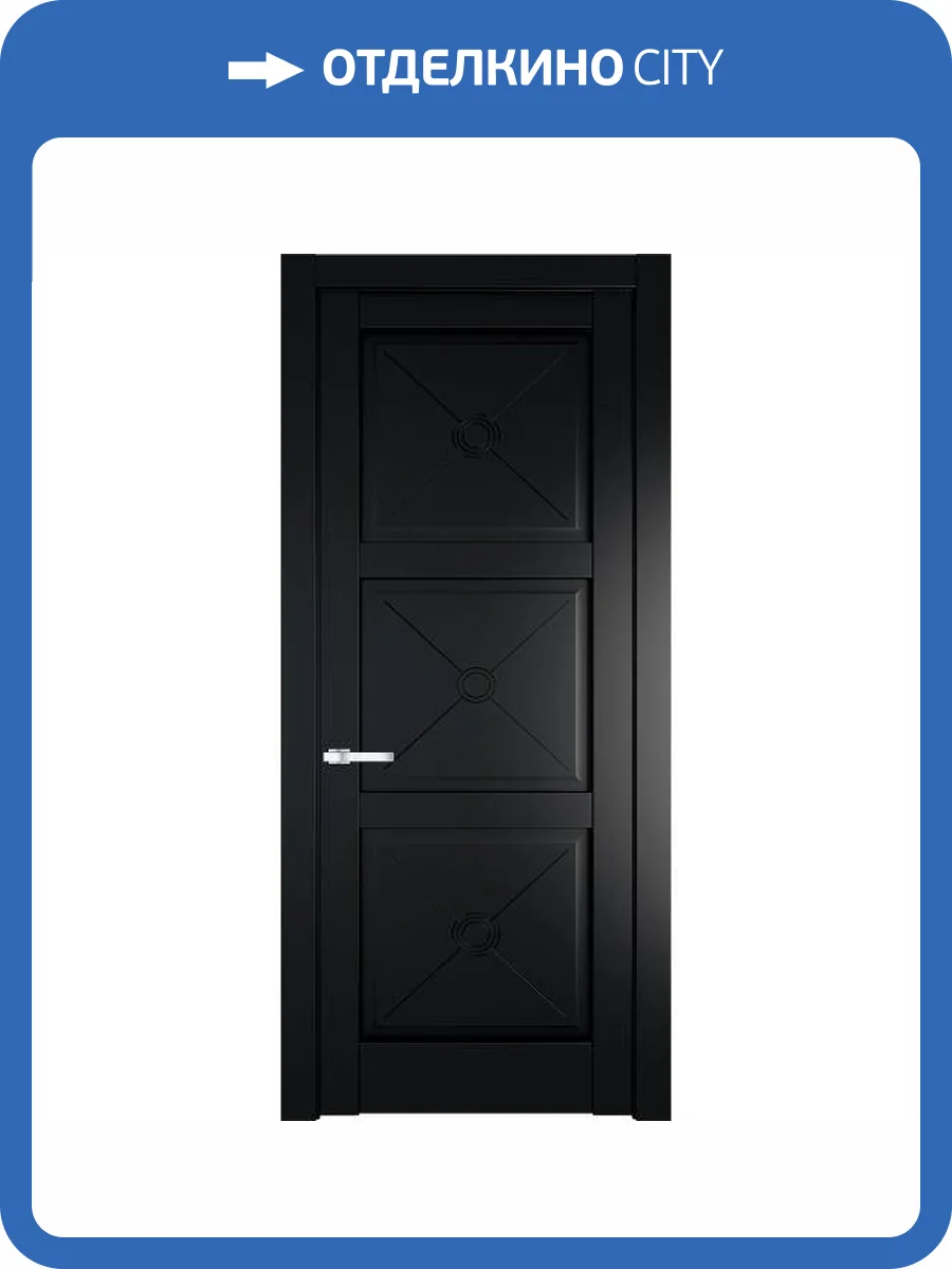 Межкомнатная дверь Profil Doors 1.4.1 PM полотно Блэк 600x2000 фото 2