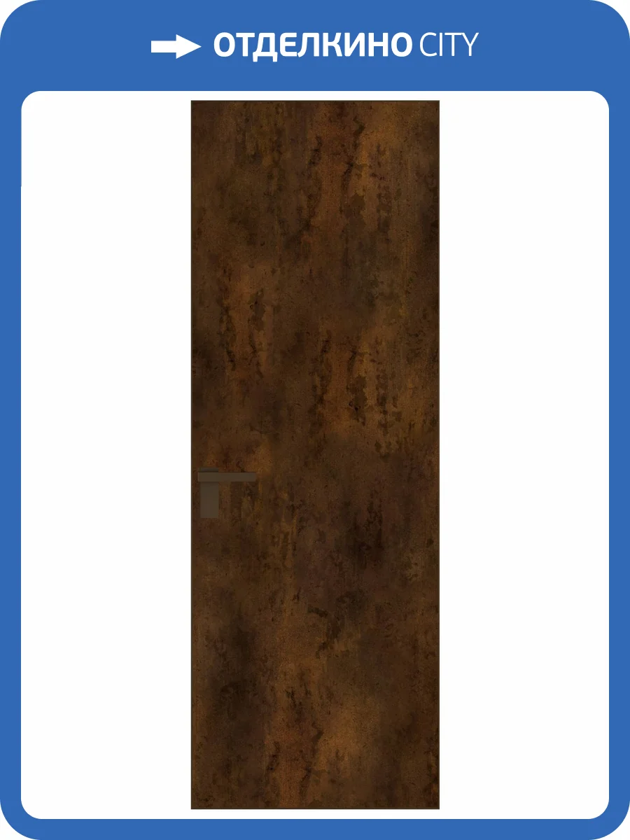 Межкомнатная дверь Profil Doors 1 AGK цвет профиля Деорэ, алюминиевая панель бронза 800x2000 фото 2