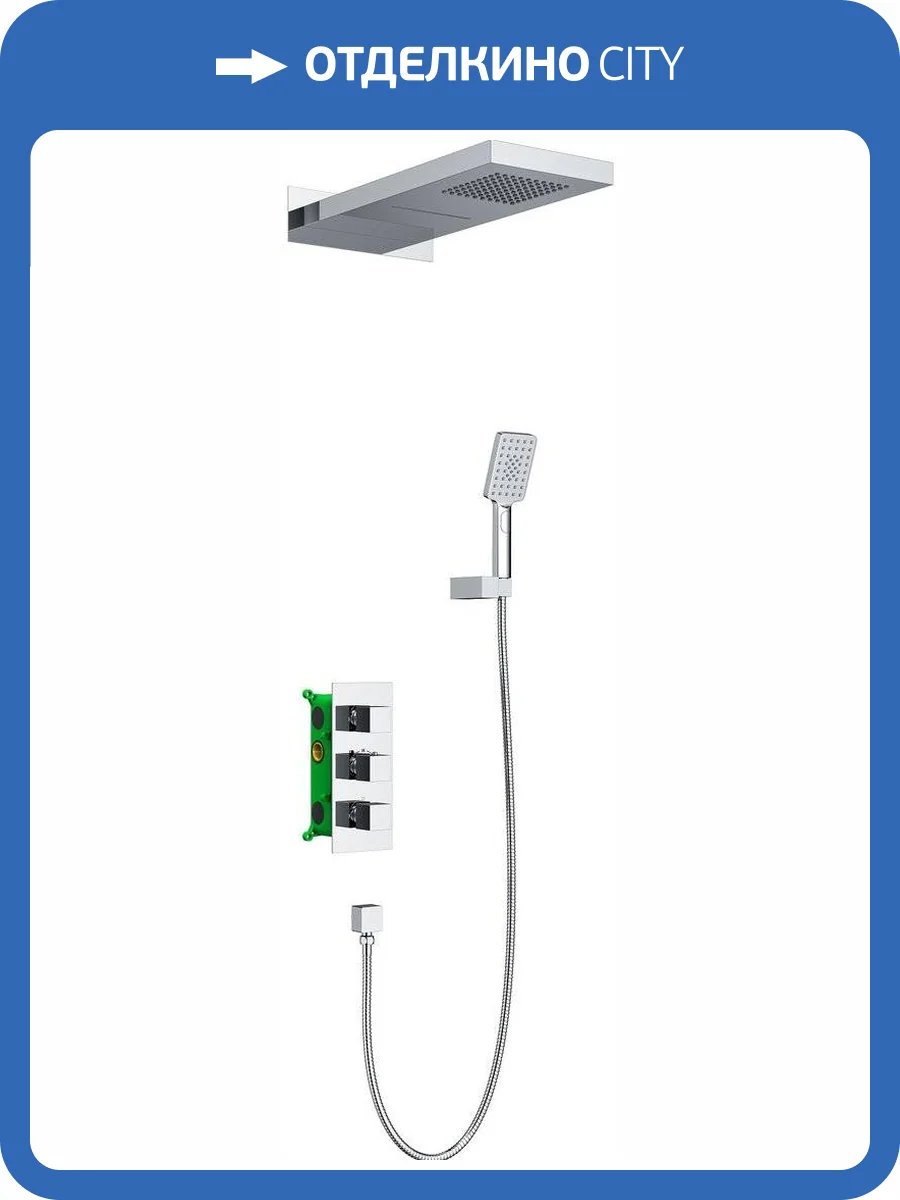 Душевой комплект Timo Petruma SX-5039/00SM chrome, с внутренней частью фото 8