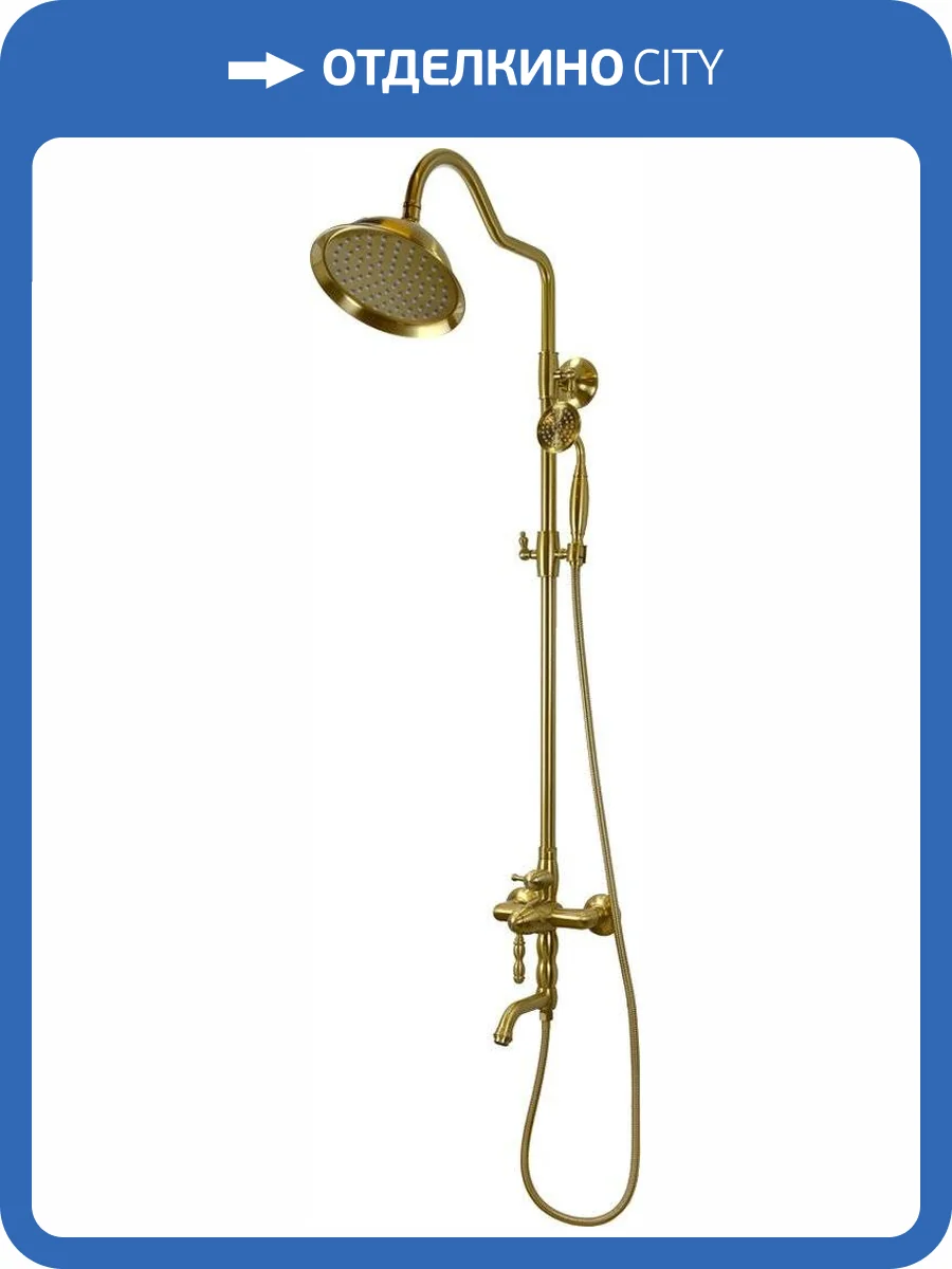 Душевая стойка Bronze de Luxe Tiffany 1919BR бронзовая фото 5