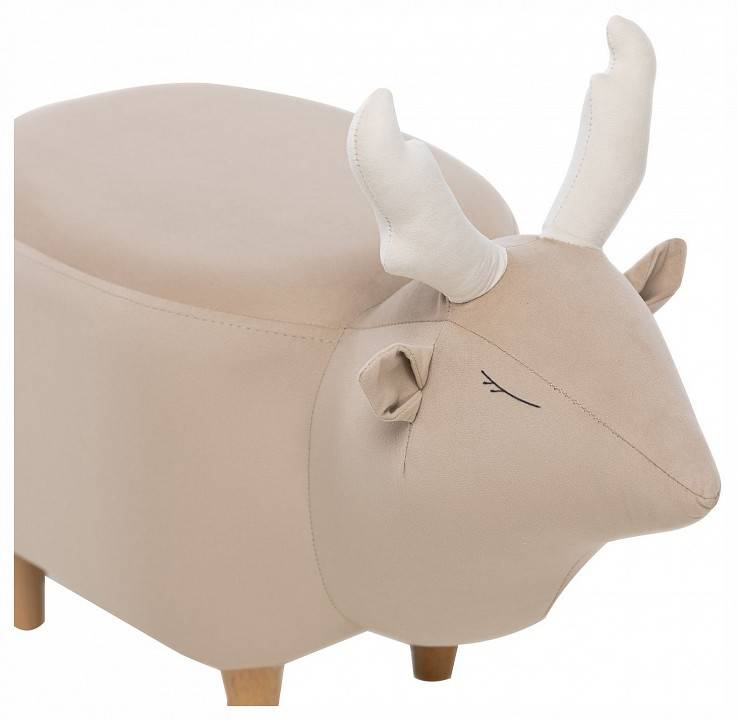 Пуф Leset Maral 2500000221552 Бежевый V18/Белый V01 фото 7