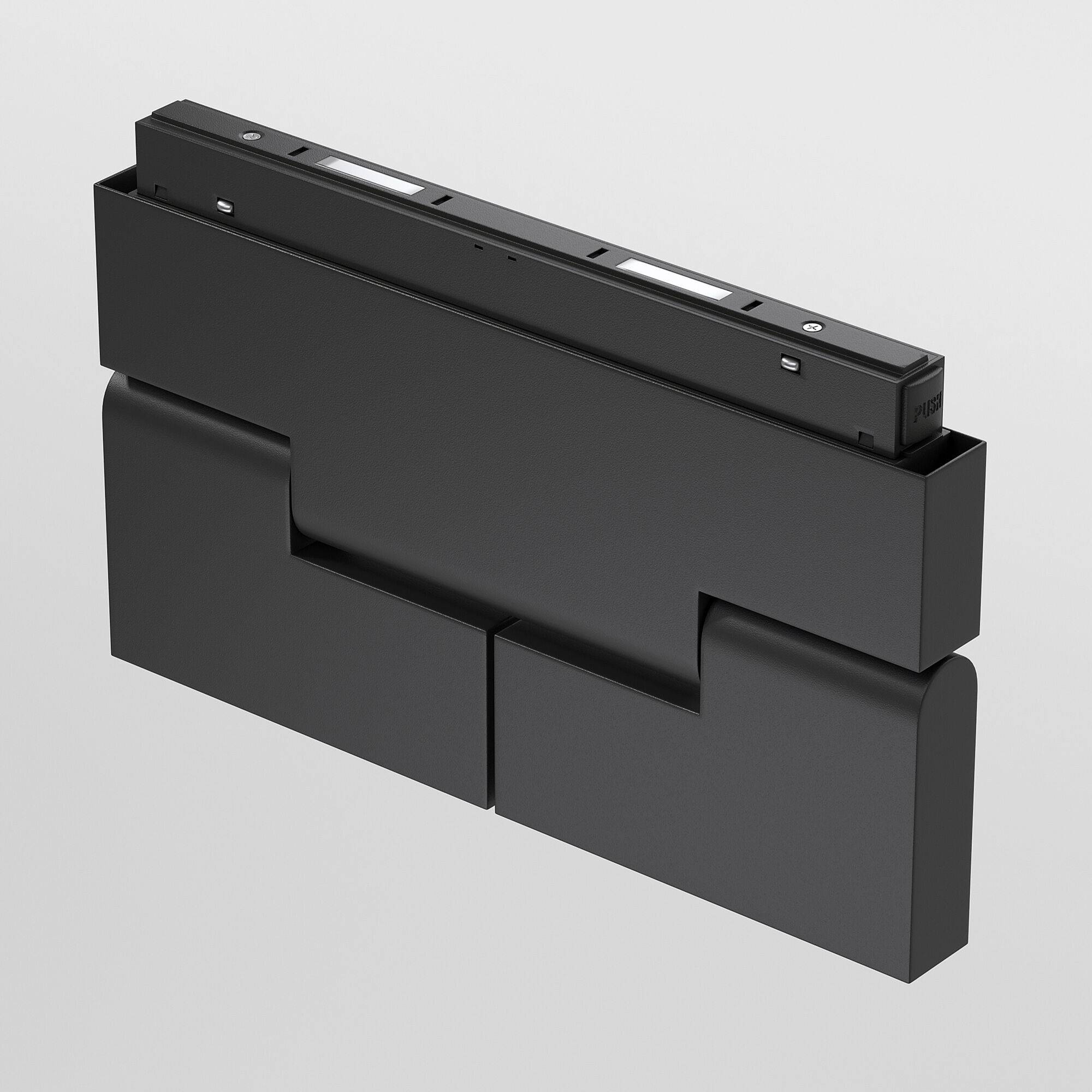 Трековый линейный светодиодный светильник Elektrostandard Slim Magnetic 85191/01 22W 4000K Mobi черный фото 3