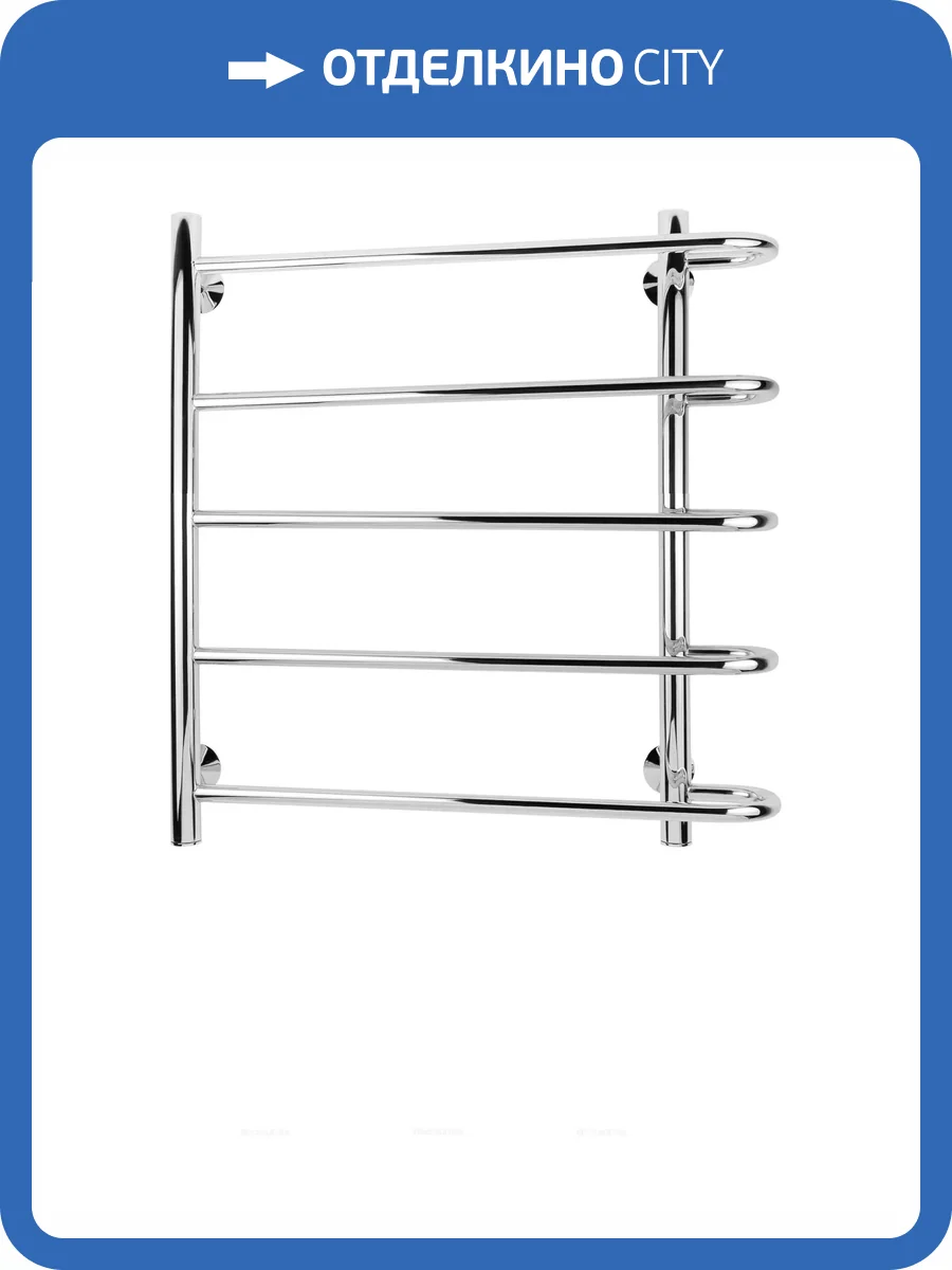 Полотенцесушитель водяной Secado Венеция 4603777446369 2 60x60x70, хром, с комплектом подключения фото 3