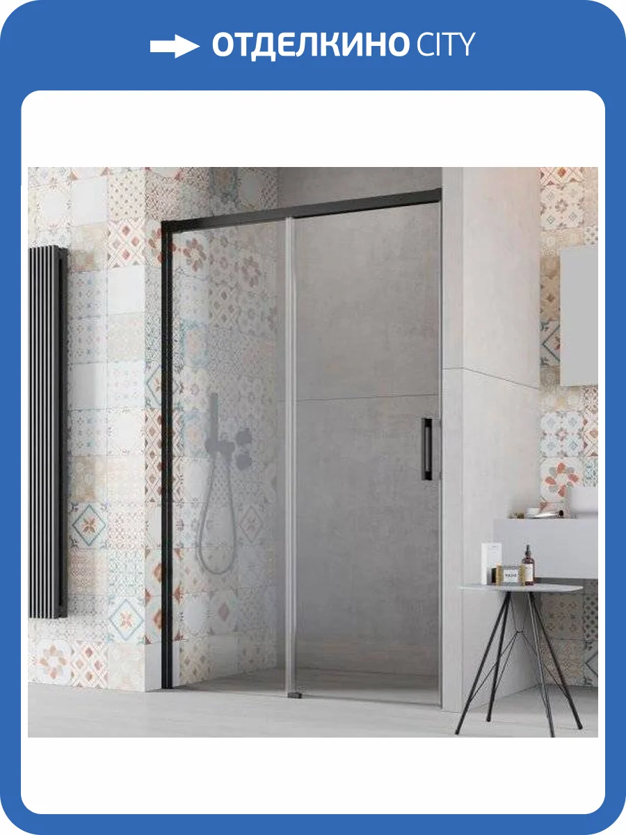 Душевая дверь в нишу Radaway Idea Black DWJ 140 L фото 8