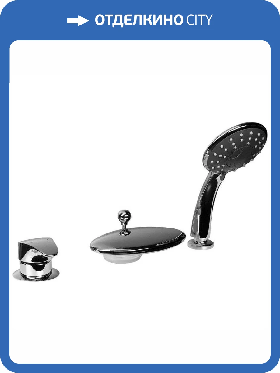 Смеситель на борт ванны Bravat Niagara F5140197CP-RUS фото 5