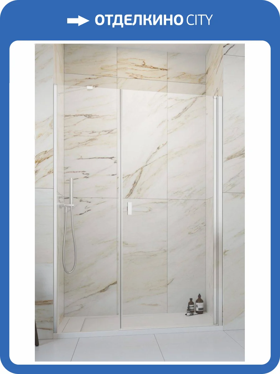 Душевая дверь Radaway Nes 8 DWS I Door left 10078120-01-01L Хром, Прозрачное 79.1x200 (1/2) фото 2