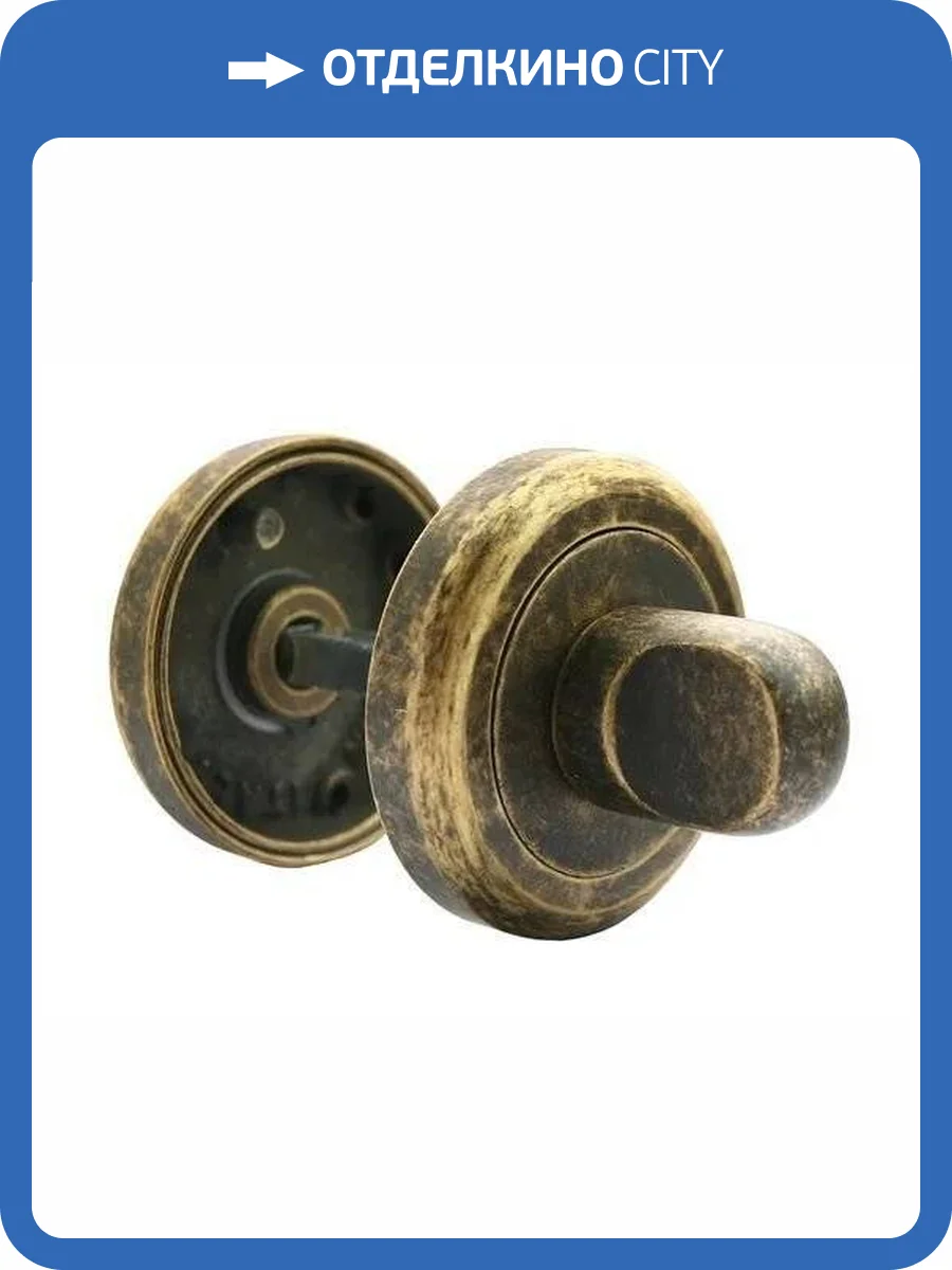Завертка сантехническая Morelli CC-WC OBA античная бронза фото 3