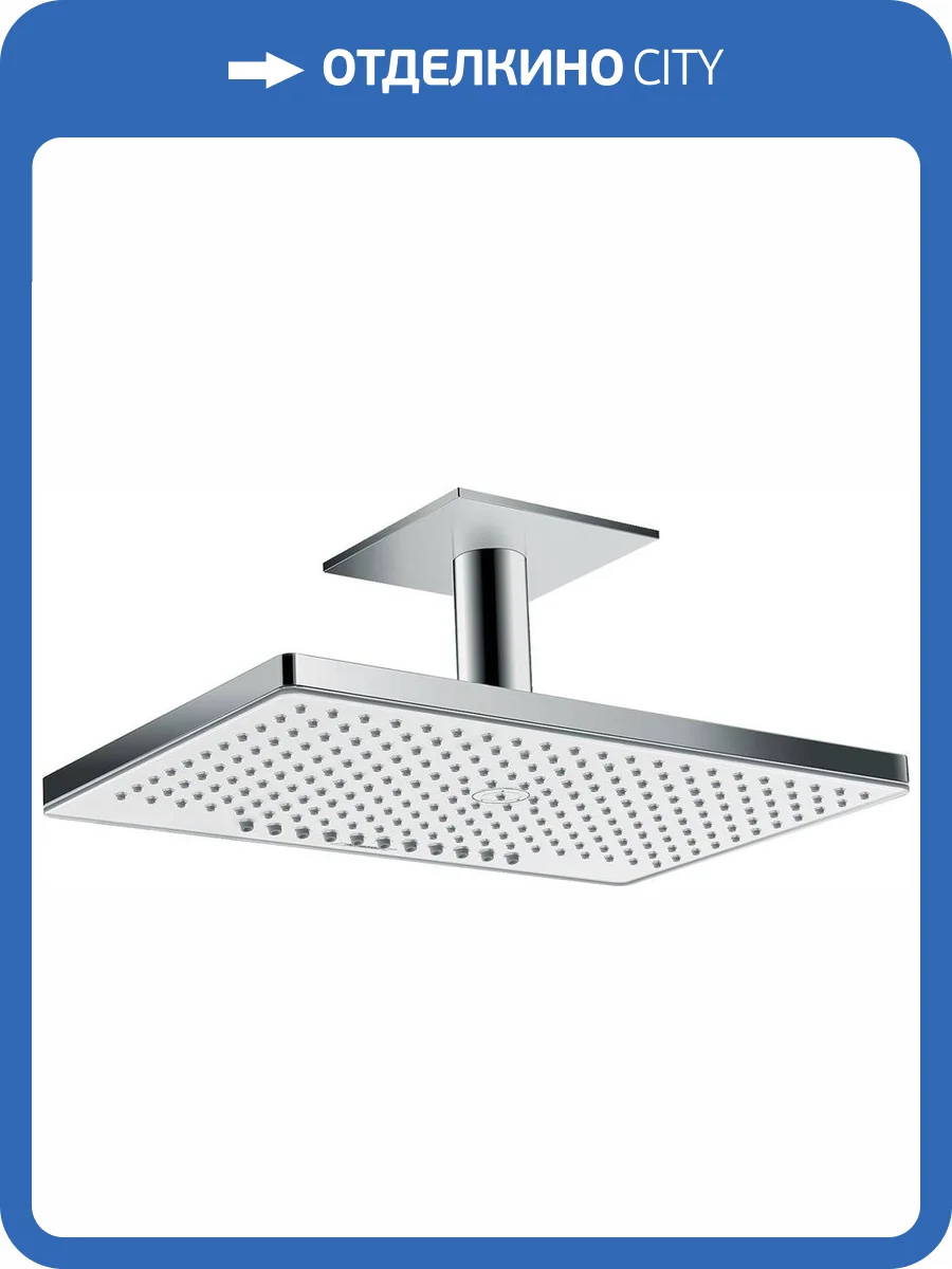 Верхний душ Hansgrohe Rainmaker 24004400 Select 460, белый, хром фото 5