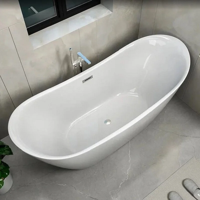Акриловая ванна Cerutti Spa Nemi CT9319 1700x750x670 фото 3