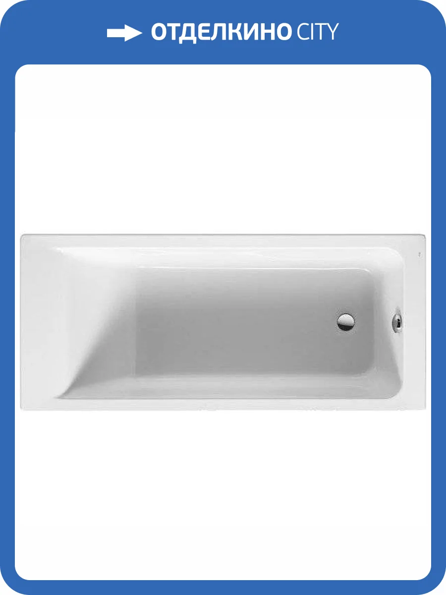 Акриловая ванна Roca Easy 170x75 фото 6