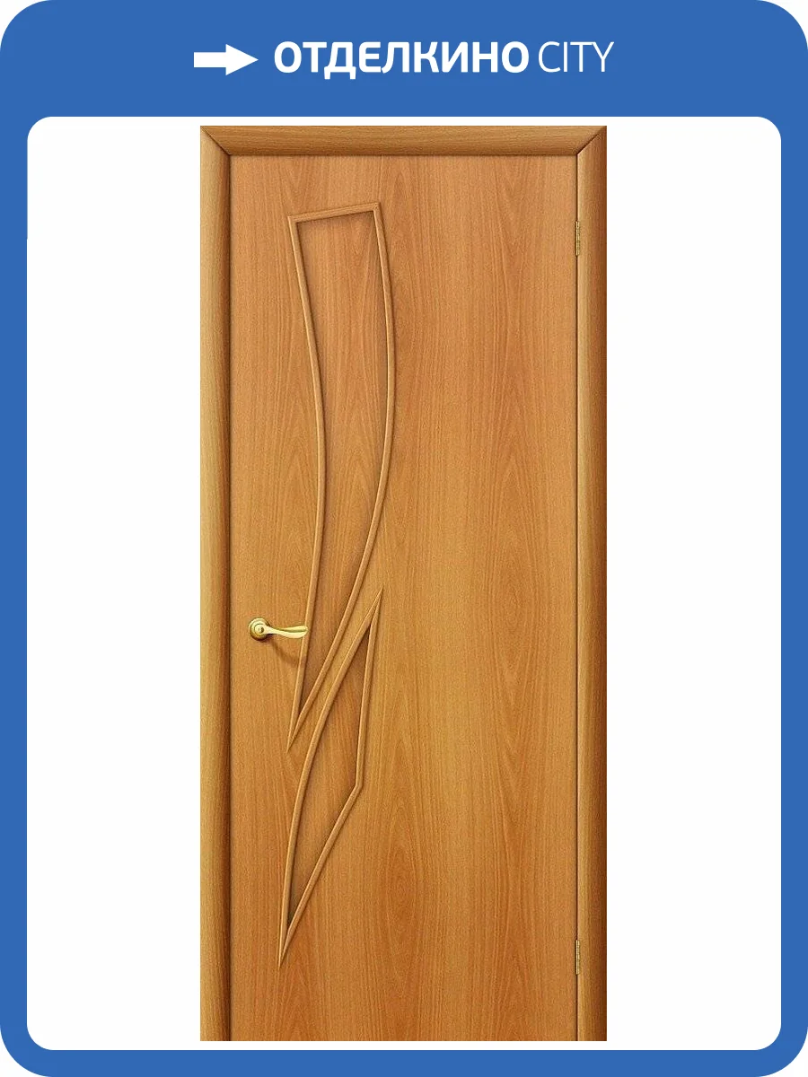 Межкомнатная дверь Bravo 010-0518 8Г Л-12 МиланОрех 2000x700 фото 2