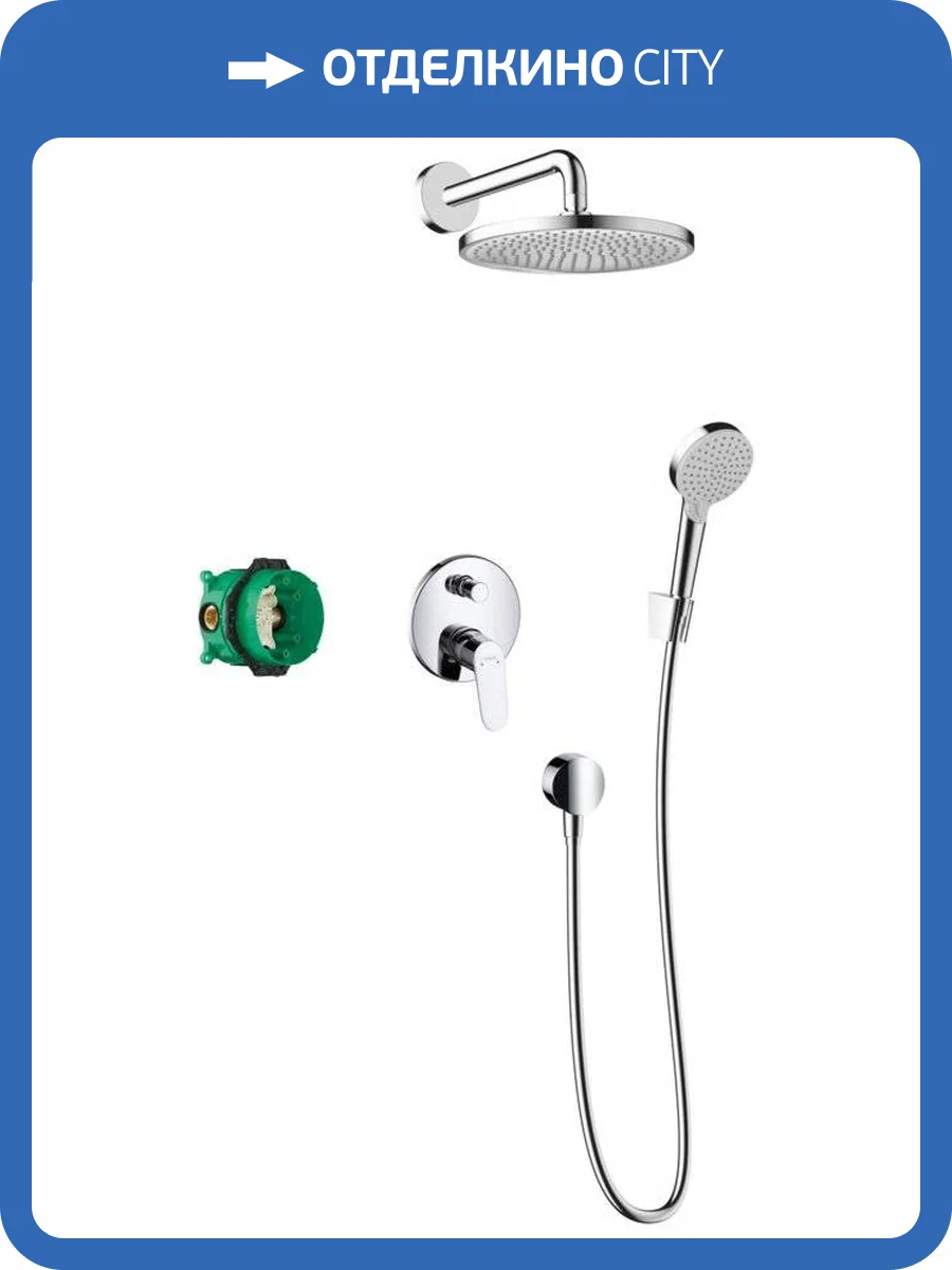 Душевой комплект Hansgrohe Crometta 27958000 S фото 4
