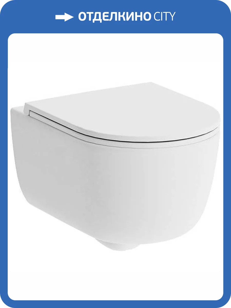 Унитаз подвесной Damixa Sirius DX86C1700SC с крышкой-сиденьем микролифт фото 9