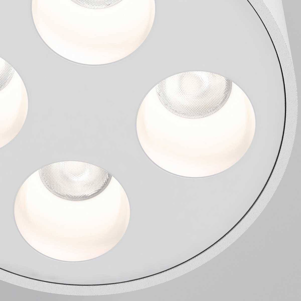 Потолочный светодиодный светильник Elektrostandard Points 25111/LED 7W 4000K белый фото 5