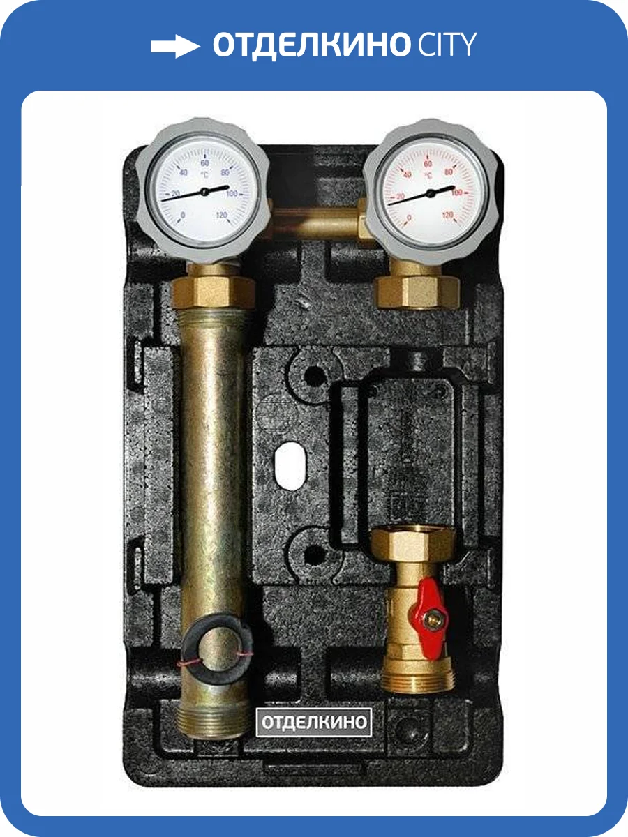 Насосная группа Meibes UK Поколение 8 1" без смесителя, без насоса фото 5