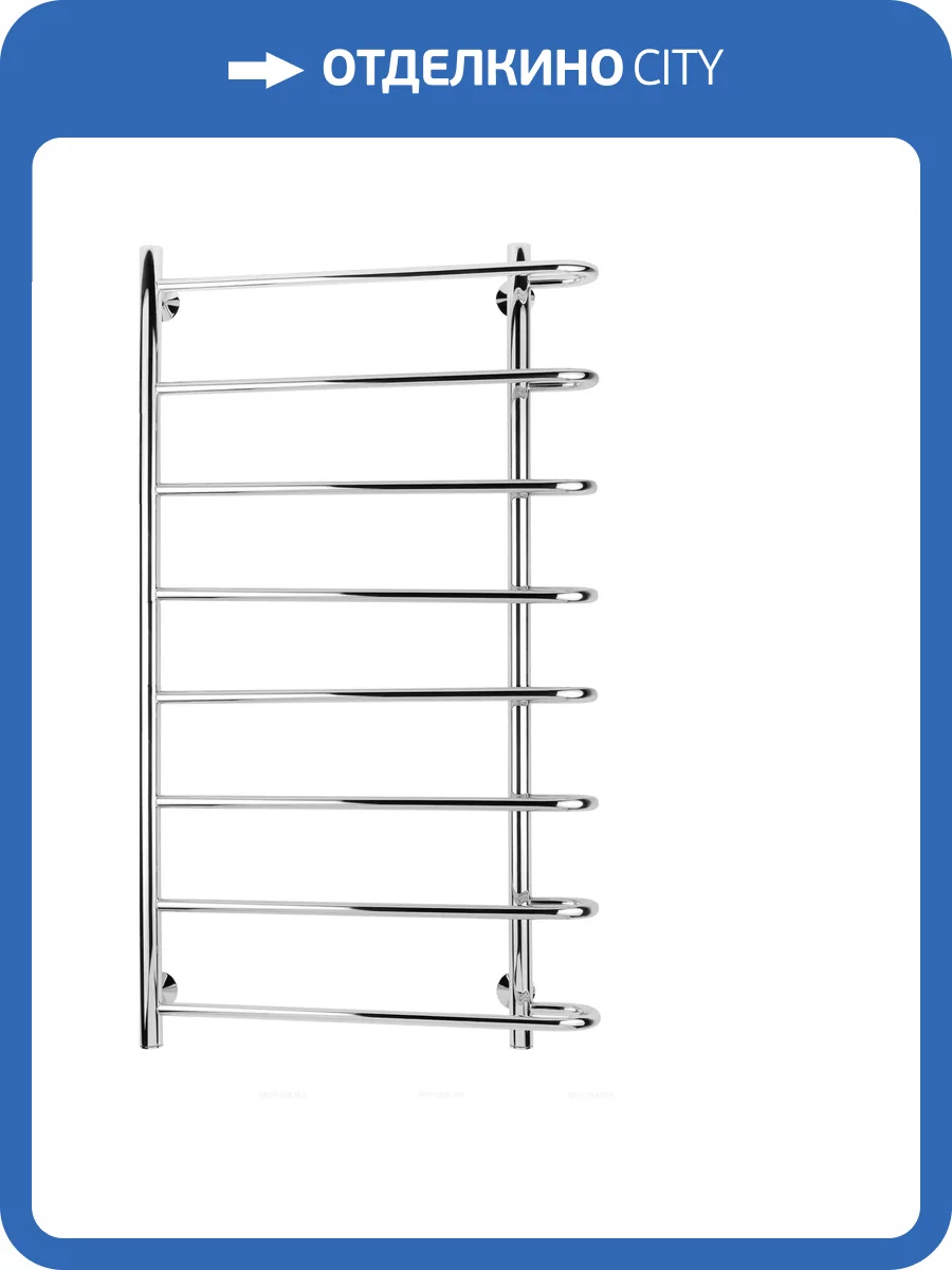 Полотенцесушитель водяной Secado Венеция 4603777446406 2 100x60x70, хром, с комплектом подключения фото 3