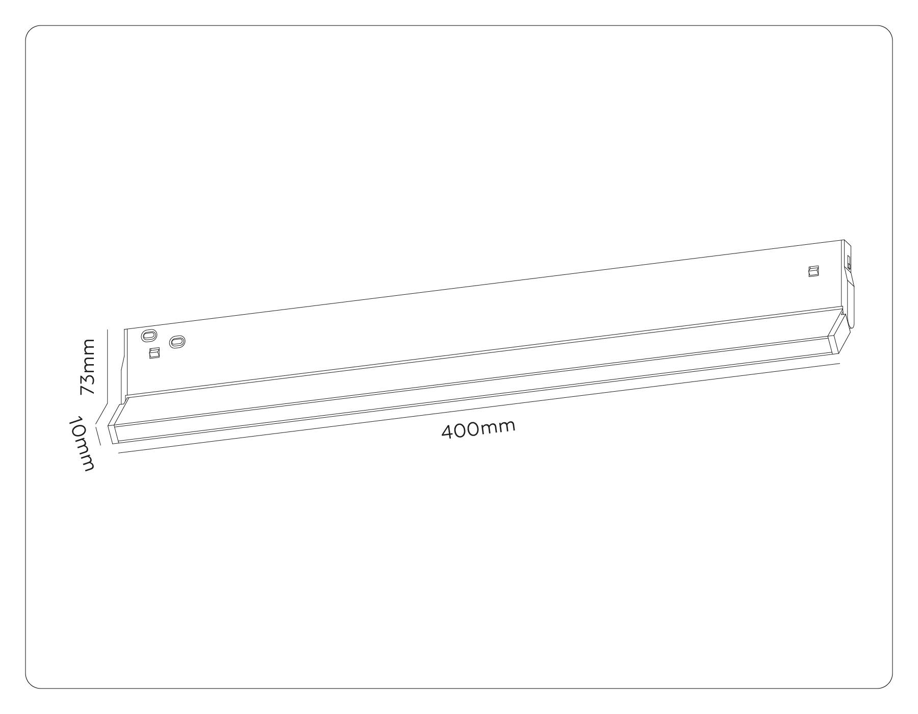 Трековый линейный светодиодный светильник Ambrella light Track System GL2355 фото 7