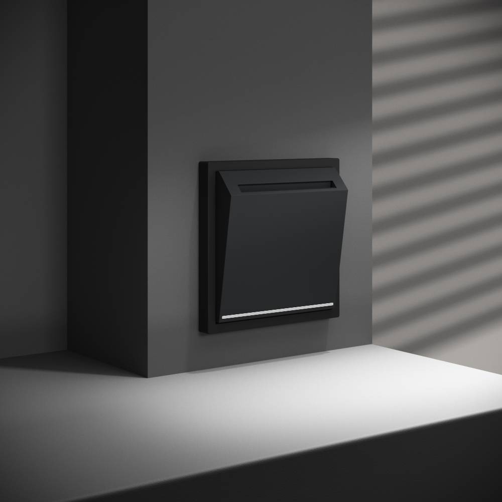 Выключатель карточный Voltum S70 VLS010708 черный фото 5