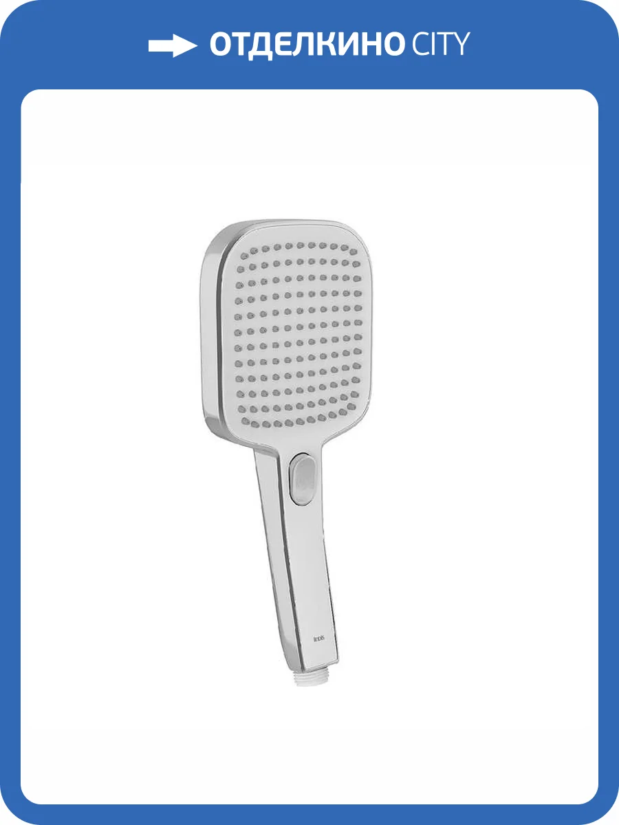 Лейка для душа Iddis Esper ESP3FCSi18 хром, белая фото 6