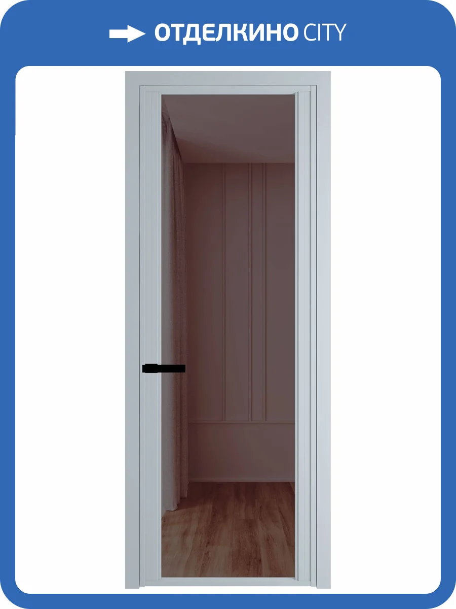 Межкомнатная дверь Profil Doors 2 AGP цвет профиля Серебро, стекло безопасное 6 мм золотистая бронза 700x2000 фото 2