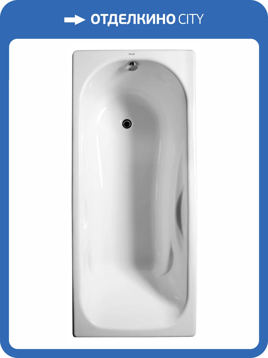 Чугунная ванна Wotte Comfort 1800х800 белая, без ножек фото 6